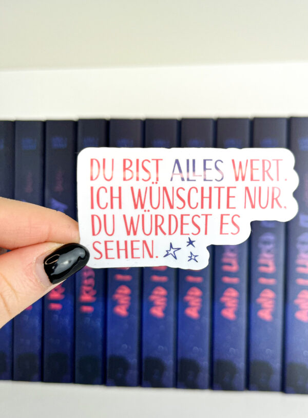 Sticker "Wertvoll"