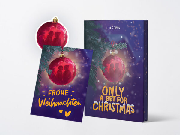 Hardcover Bundle: Only A Bet For Christmas Vorbesteller – Bild 2